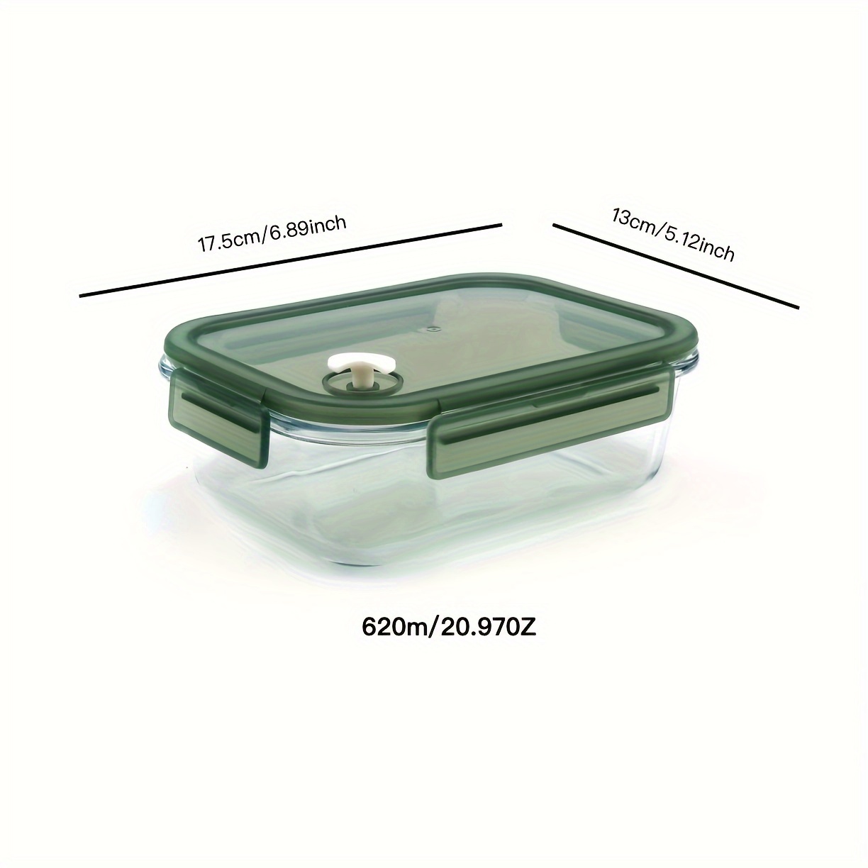 Lunch Box Glass Meal Prep Containers With Glass Containers - Temu