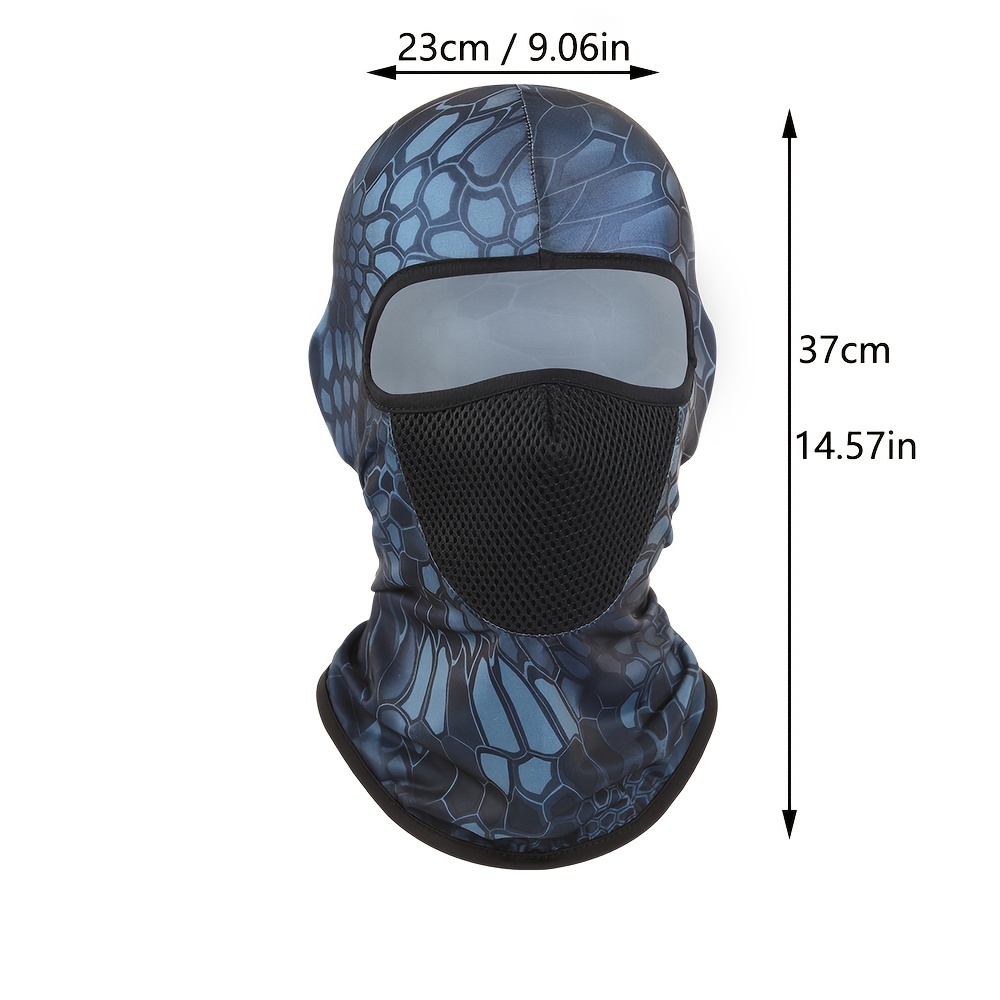 Ice Silk Printed Hat Outdoor Cycling Breathable Head Cover Hat