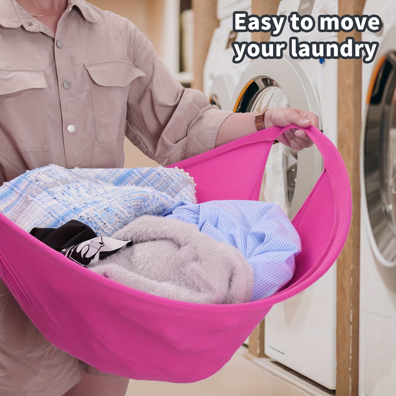 Comprar Cesto para ropa sucia, cesto plegable para la colada, cesta grande  para la colada, cesta de almacenamiento de ropa sucia