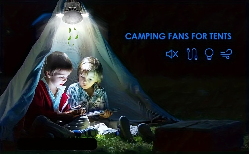 Portable Led Camping Lantern With Ceiling Fan - Hurricane Emergency Camping  Essentials Camping Gear Camping Accessories Battery Powered Fan Camping  Lantern Tent Fans For Camping Camping Fans For Tents - Temu