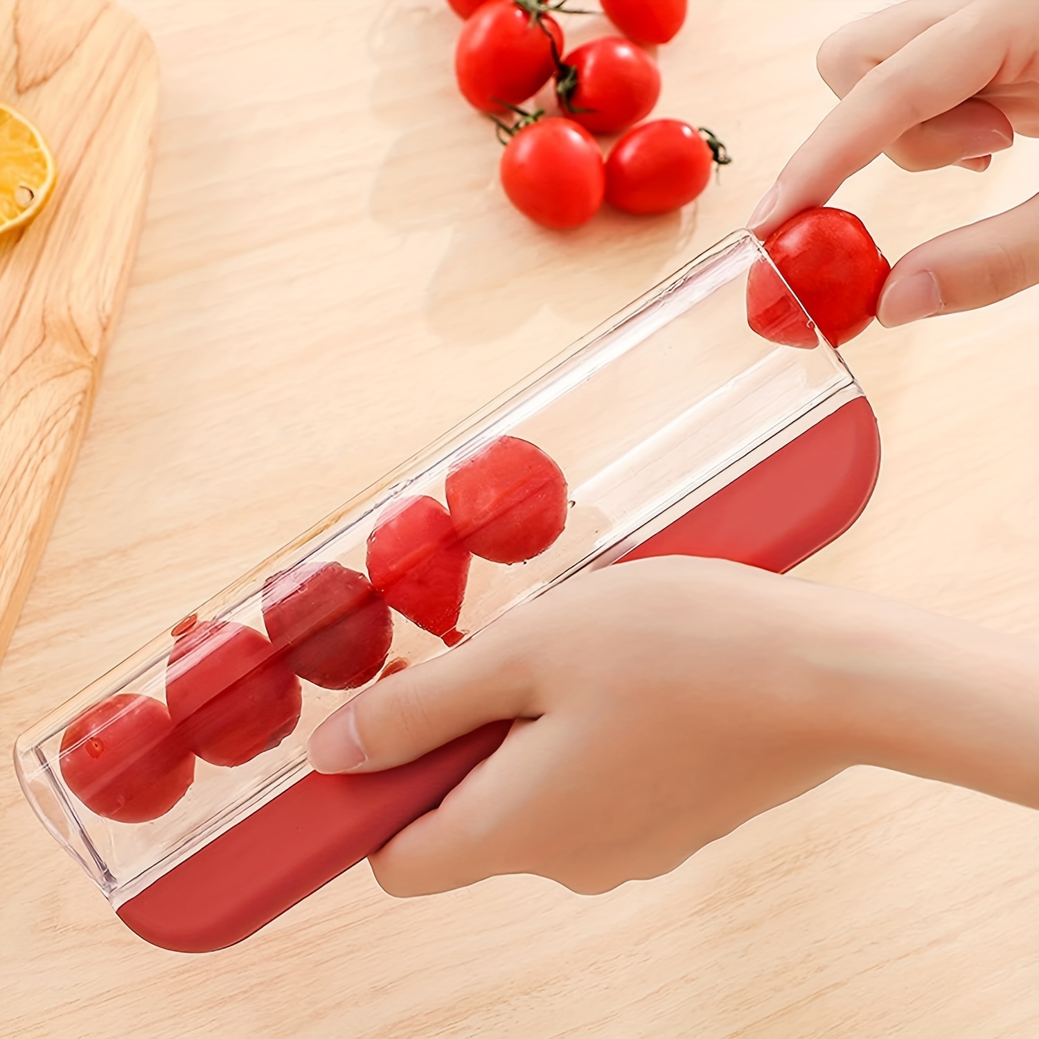 Multi functional Fruit Slicer: Tomato Grape And - Temu