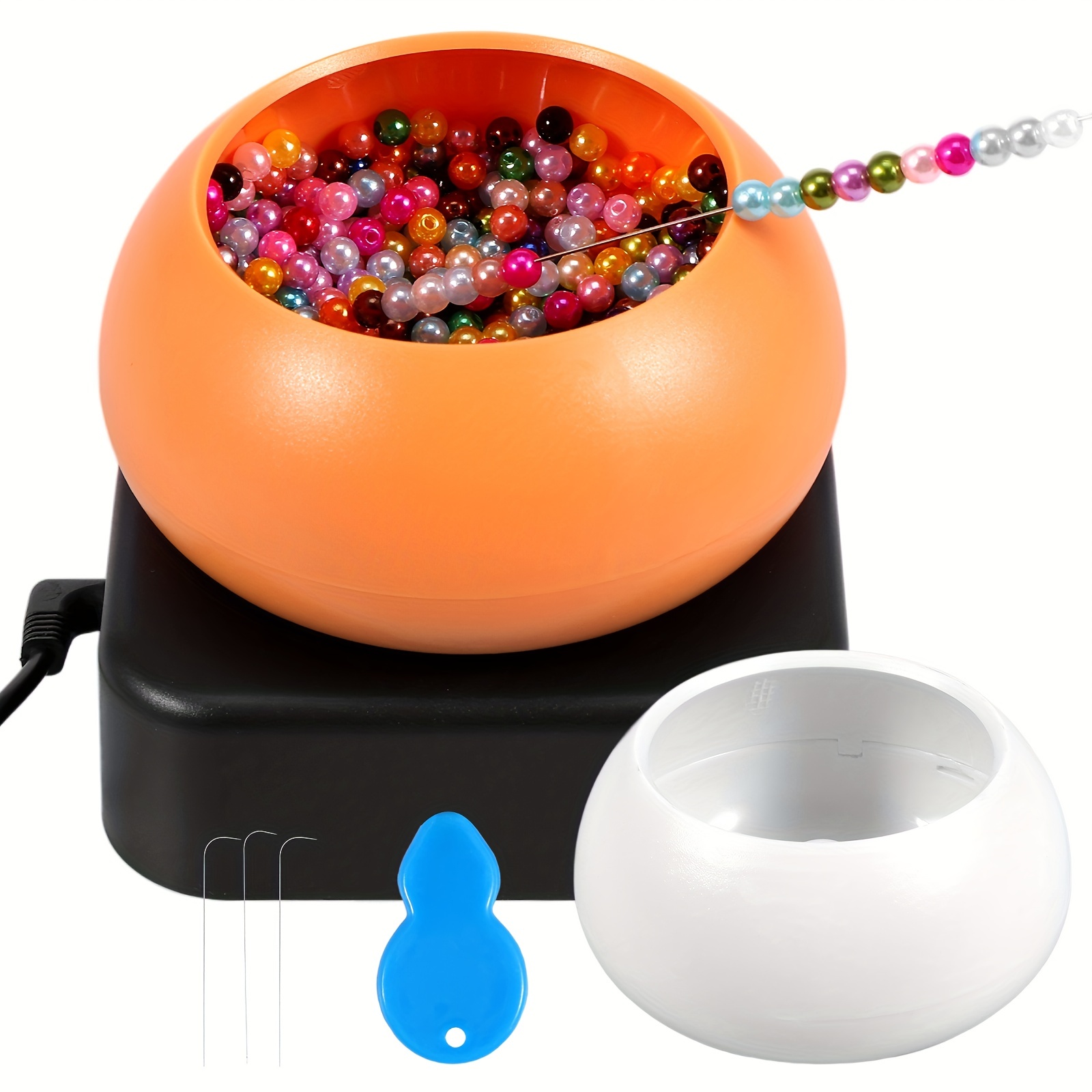 Beading Bowl Spinner Kit,diy Waist Bead Maker Electric Bead Spinner For Ma Waist  Beads