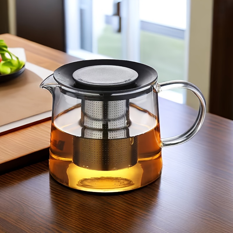 Glass Tea Pot Kettles Stovetop Safe Heatproof Borosilicate - Temu