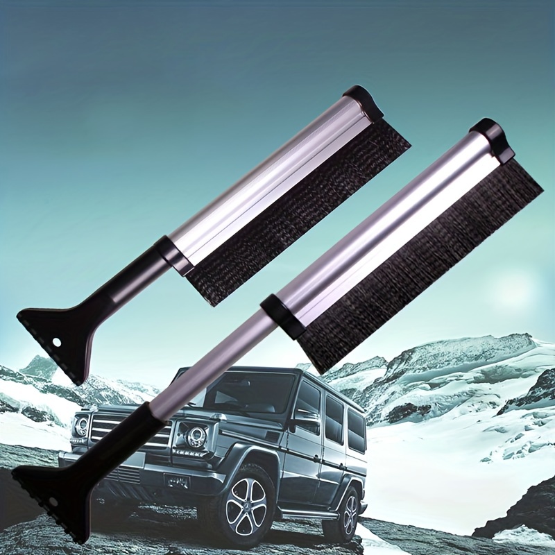 Auto Schnee Pinsel Windschutzscheibe Eis Schaber Glas Mit 2 In 1 Ausziehbare  Entferner Reiniger Werkzeug Besen Waschen 313C Von 20,79 €