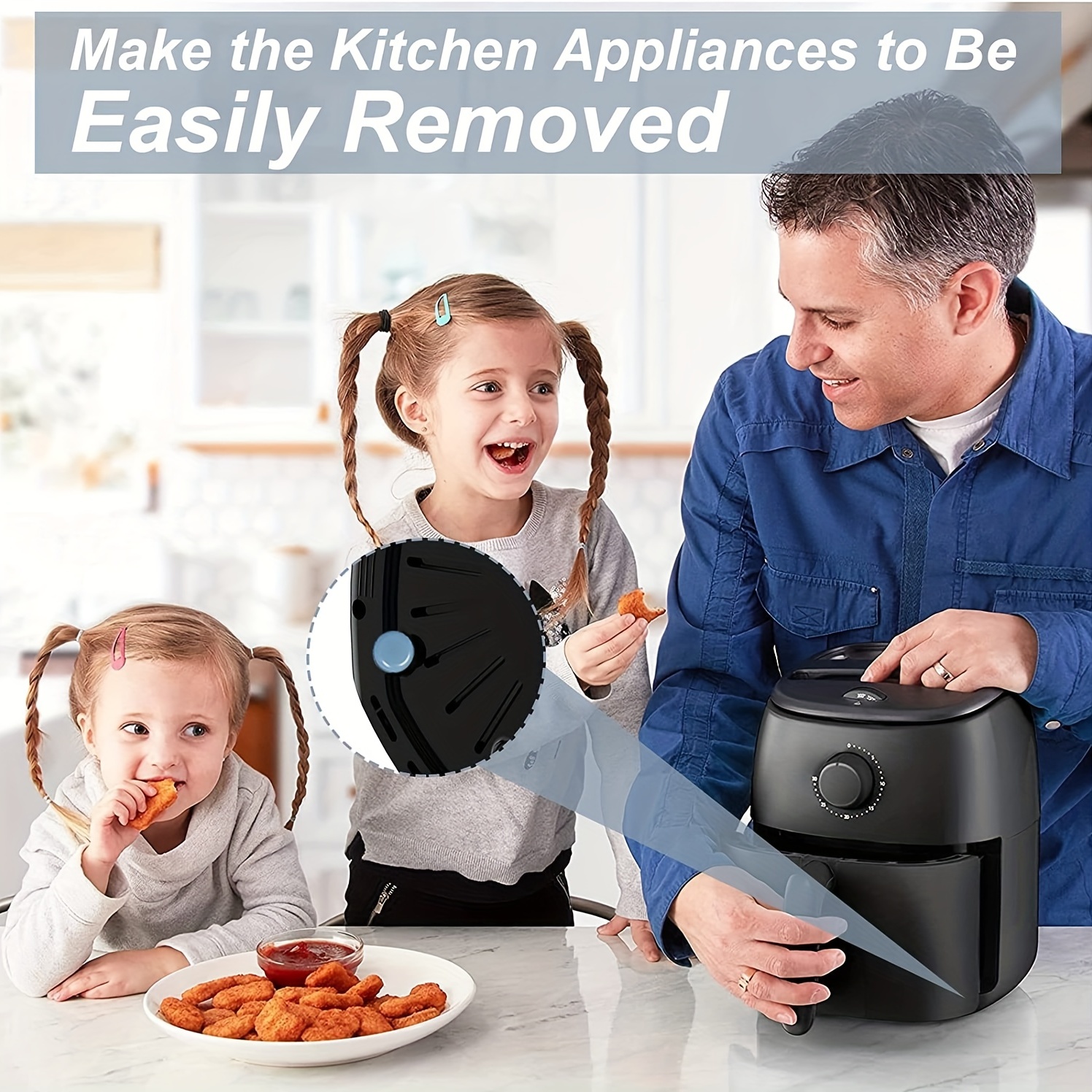 Appliance Sliders for Kitchen Appliances, 16PCS Self