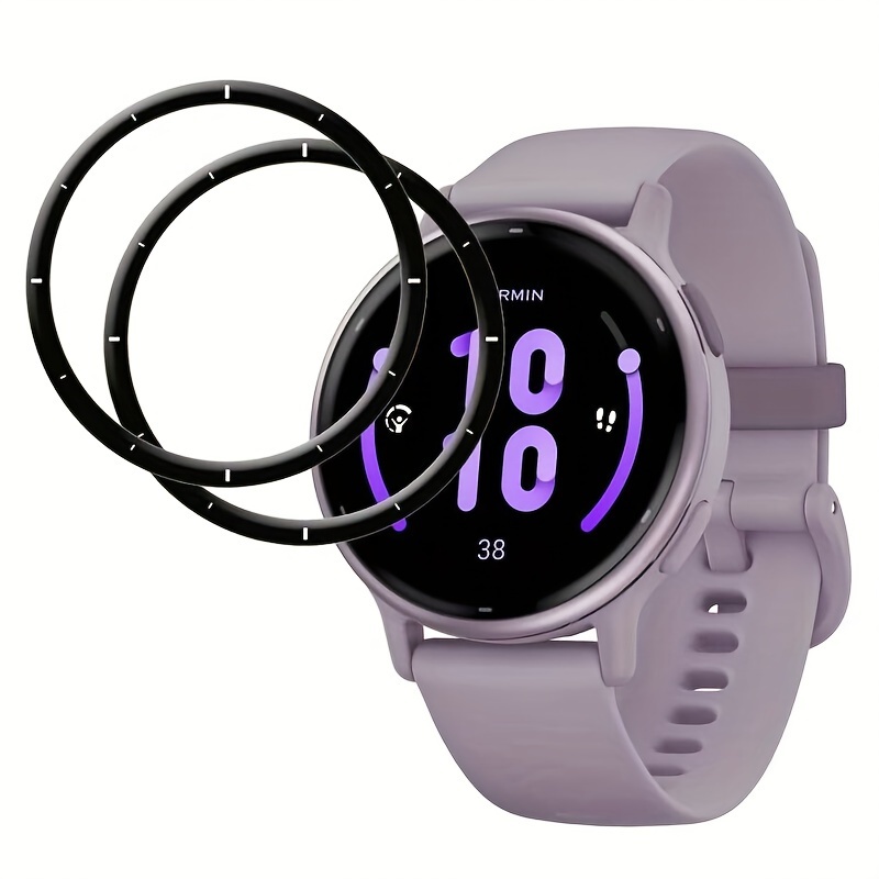 3D Curved Protective Film For Garmin Vivoactive 4S Full Screen