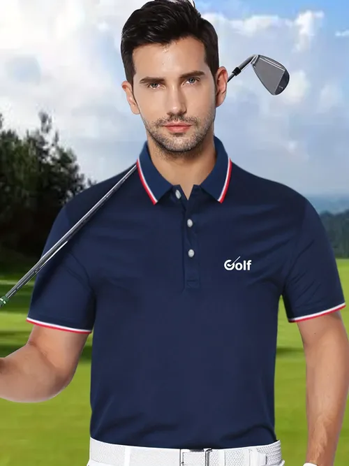 Business Casual Golf Shirt - Temu
