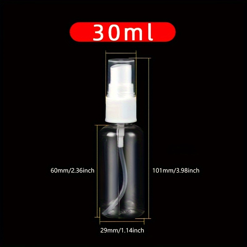 5Pcs Perfume Spray Bottle 30ml Durable Lightweight Mini Decorate