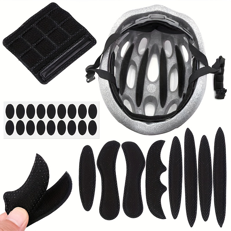 

1 Set Universal Ventilated Soft Helmet Liner Sponge Pads For Motorcycle Bike Accessories, Helmet Protection Kit, Cycling Helmet Accessories