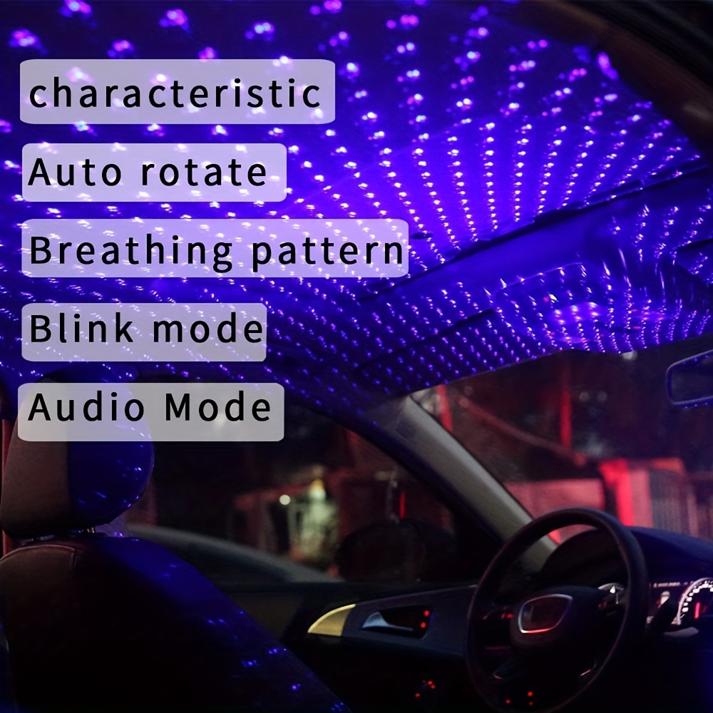 Create A Magical Starry Night In Car Usb Auto Decoration - Temu