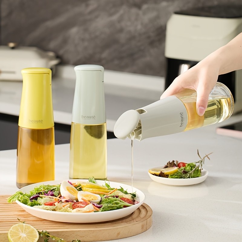 1pc, Bouteille D'huile, Bouteille De Distributeur D'huile D'olive En  Céramique, Pot D'huile Étanche, Bouteille De Stockage D'huile, Bouteille D'assaisonnement,  Bouteille De Vinaigre, Contenant De Condiments Pour La Cuisine Extérieure  BBQ Camping Pique