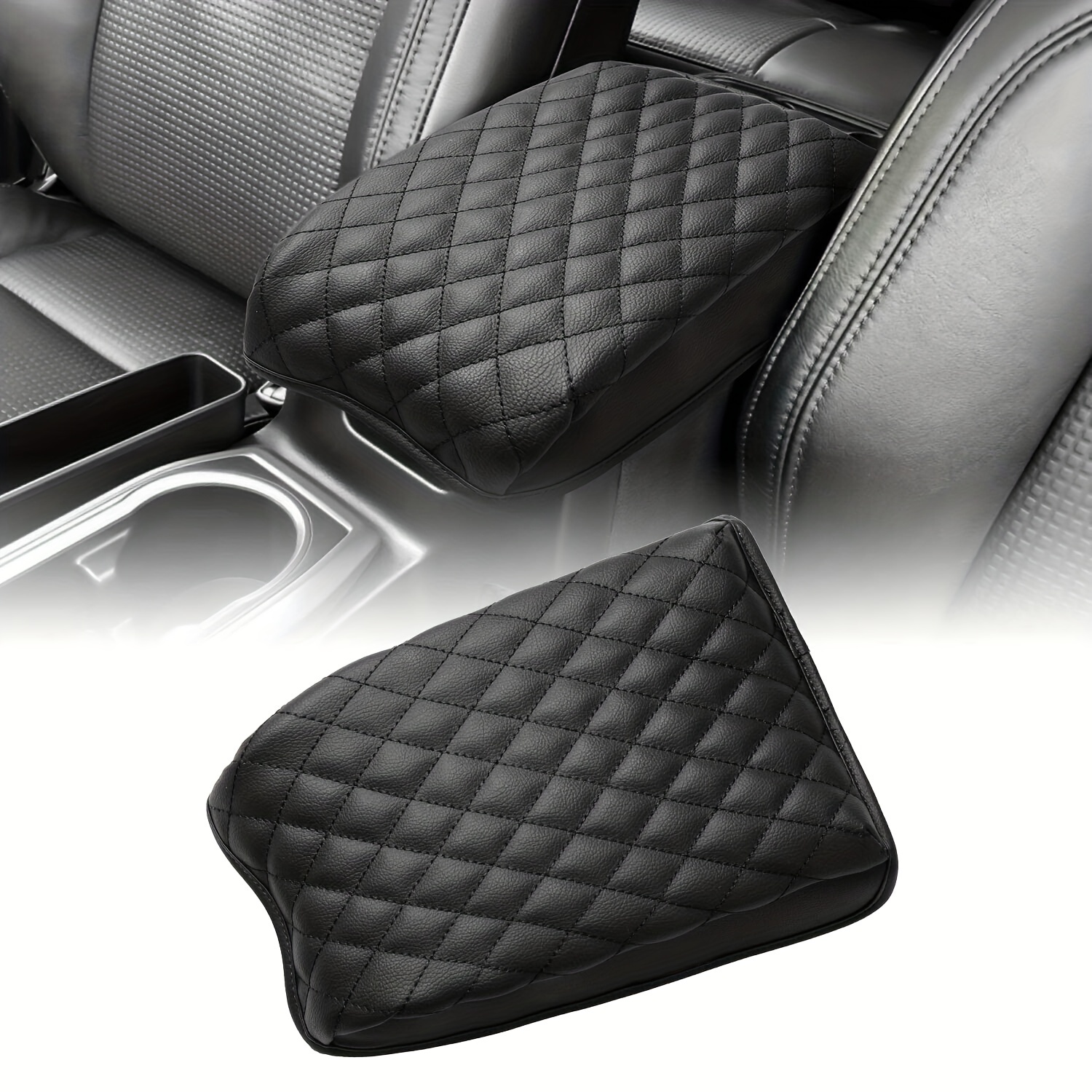 Center Console Cover Compatible With Tacoma 2016-2019 2020 2021 2022 2023  Leather Armrest Cushion Dustproof Middle Center Console Protector Pad  Temu France