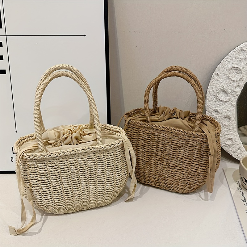 bandolera bohemia ratán mujer gran capacidad Temu Dominican Republic