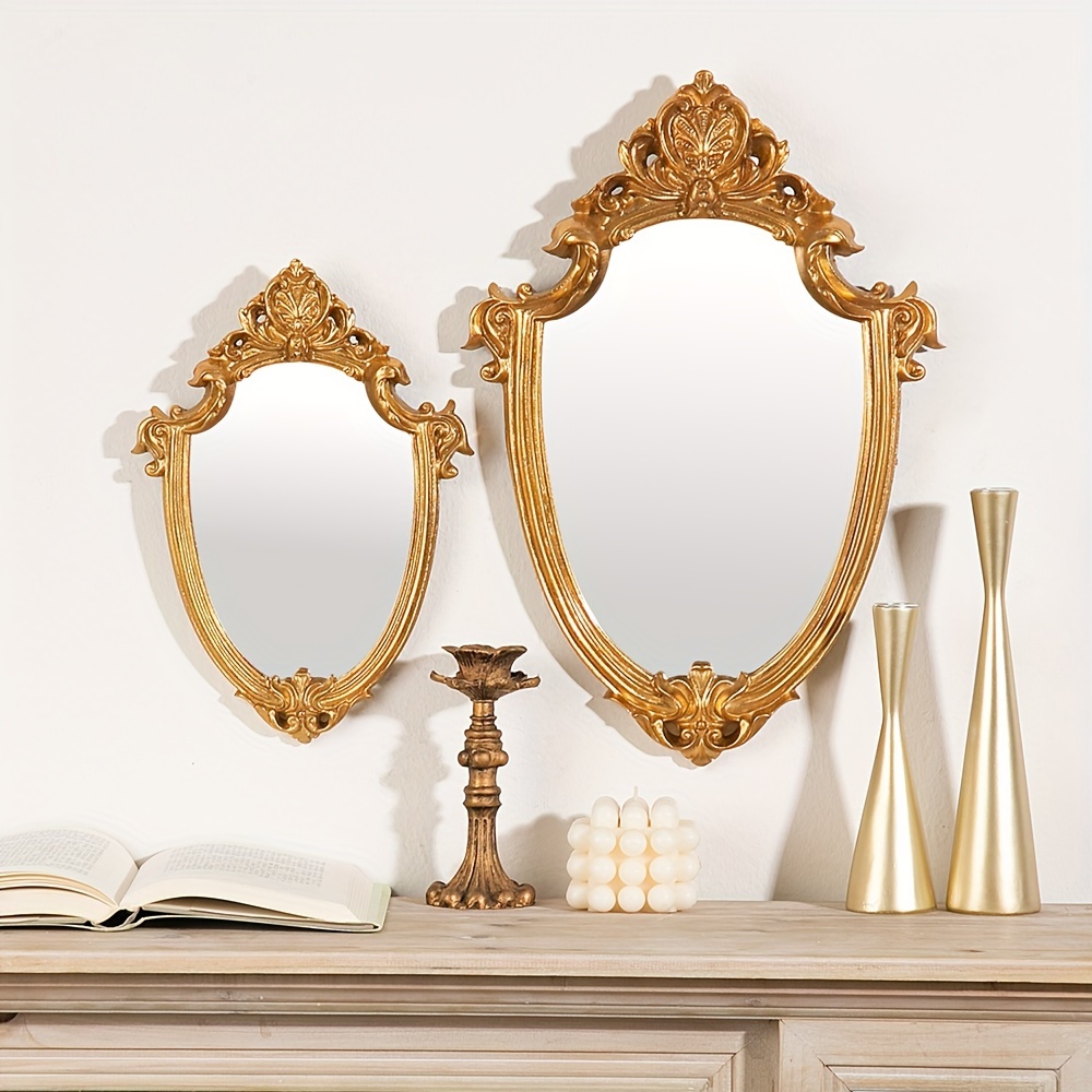 Golden Metallic Mirror Tape For For Wall Wardrobe Bathroom - Temu