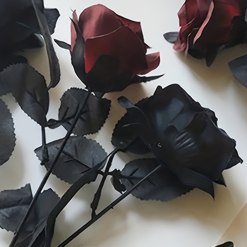 How to make a black rose 