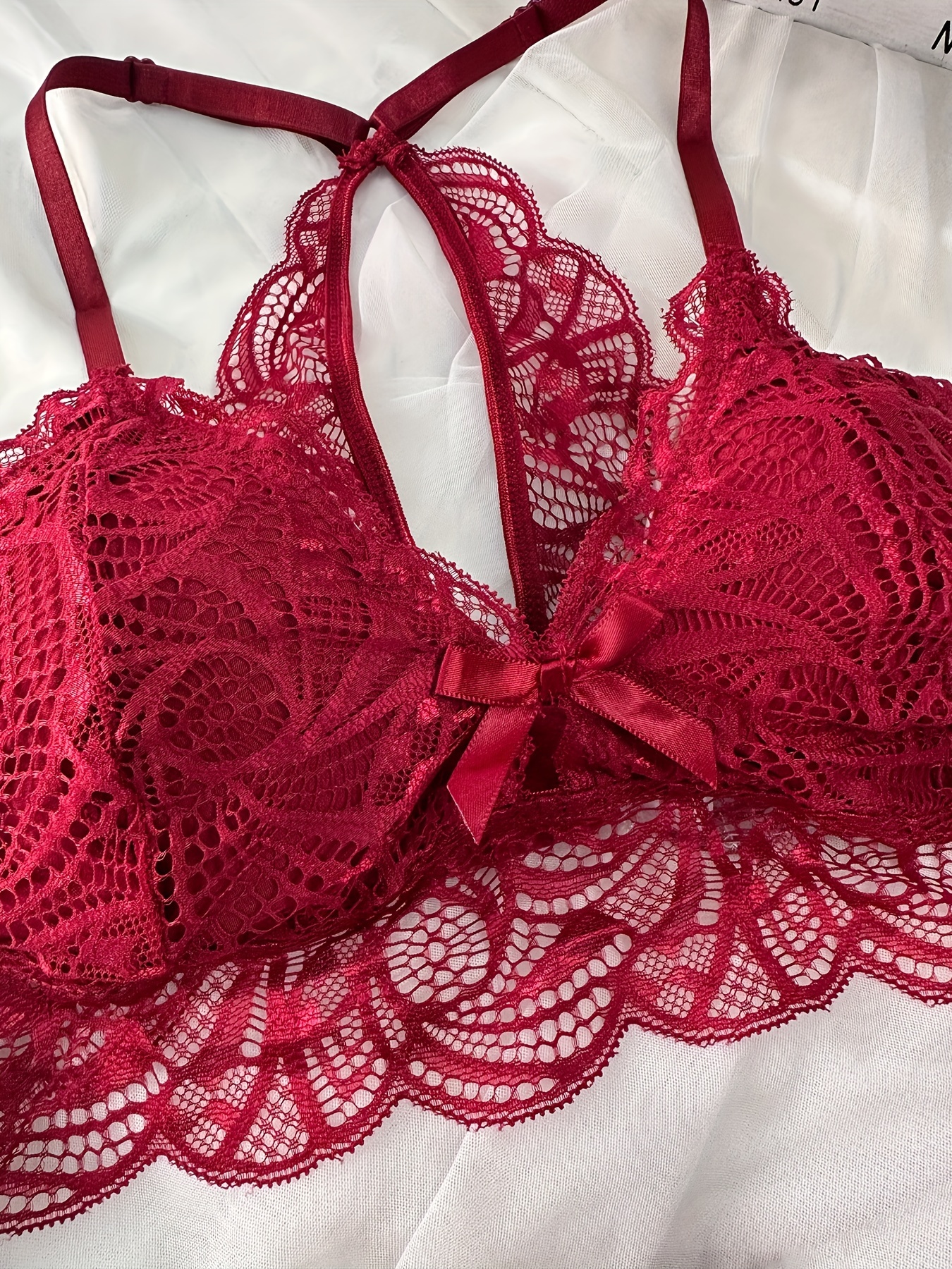 solid lace bra panties cut bra panty lingerie set women s Temu United Kingdom