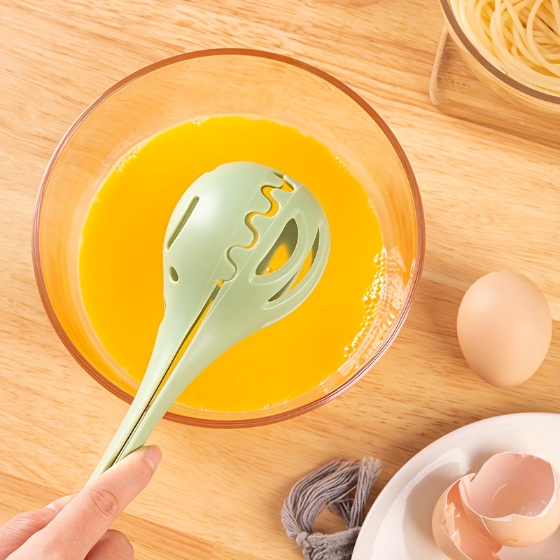 Food Tongs, Vegetables Clip Egg Beater, Noodles Tongs, Multifunctional Egg  Beater, Egg Whisk, Bread Tongs, Plastic Tong, Baking Utensils, Kitchen  Stuff, - Temu