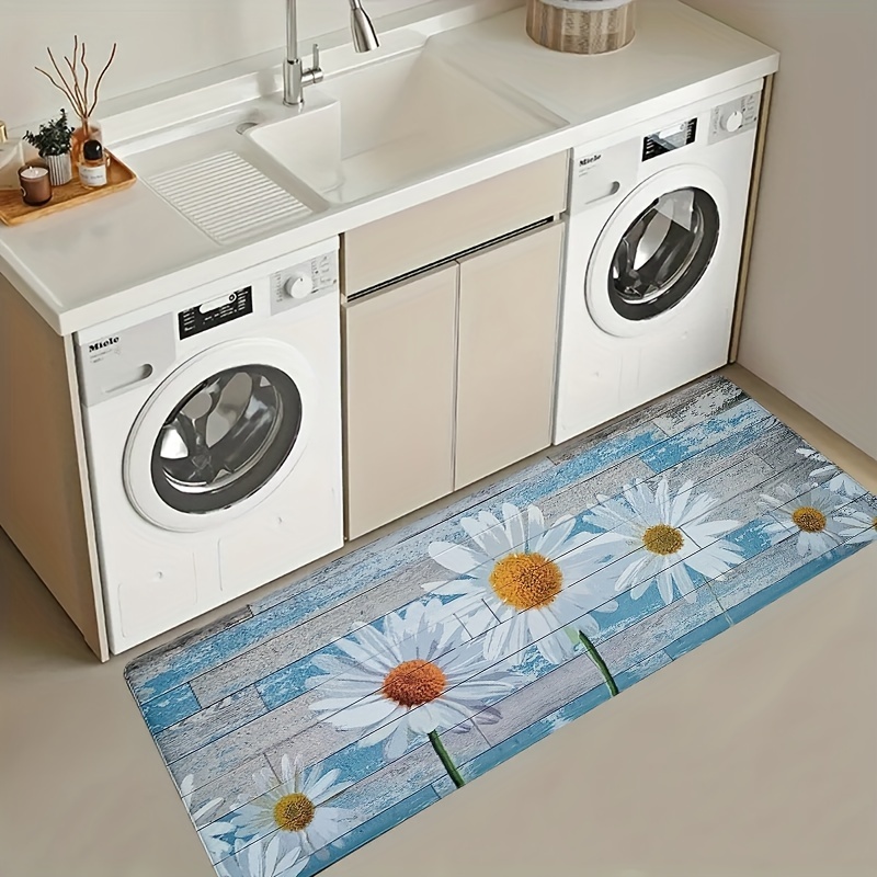  TEALP Laundry Rugs for Laundry Room Laundry Room Mats
