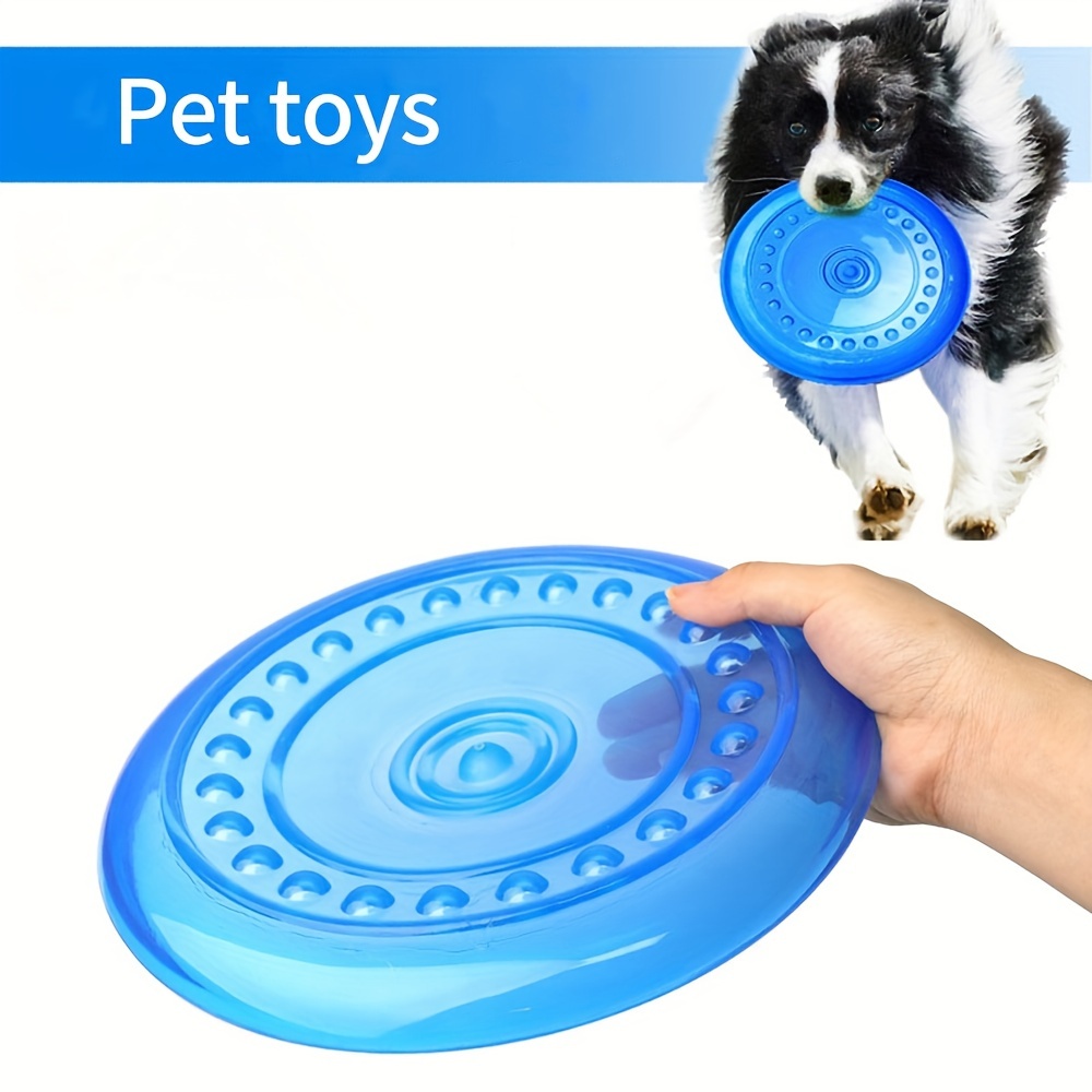 Durable Soft Silicone Chew Flying Dics Dog Treat Toy - Temu