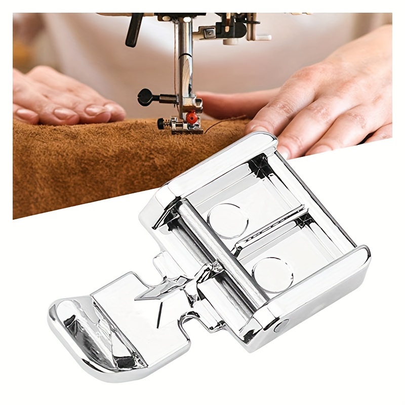 Pie prénsatelas para coser cremalleras invisibles en máquina de Coser.