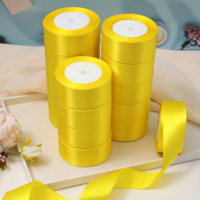 

5pcs Diy Rose Flower Material Silk Satin Ribbon Decoration Cake Gift Wrapping Webbing Wedding Party Bow Ribbon
