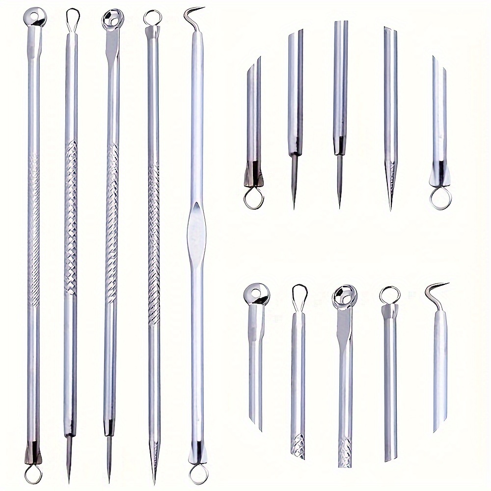 Professional Acne Removal Tools Kit Blackhead Extractor Face - Temu