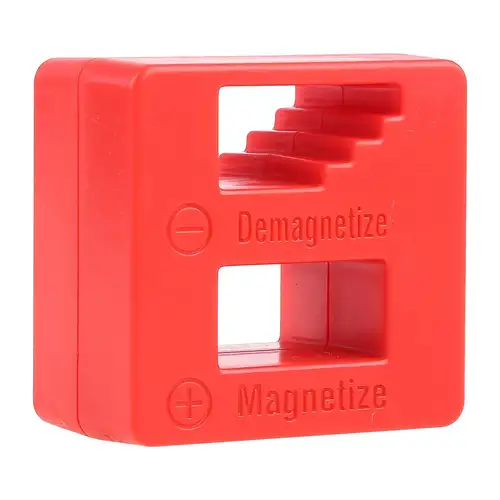 Magnetizzatore - Smagnetizzatore - per teste di cacciaviti, utensili e  piccole parti contenenti ferro