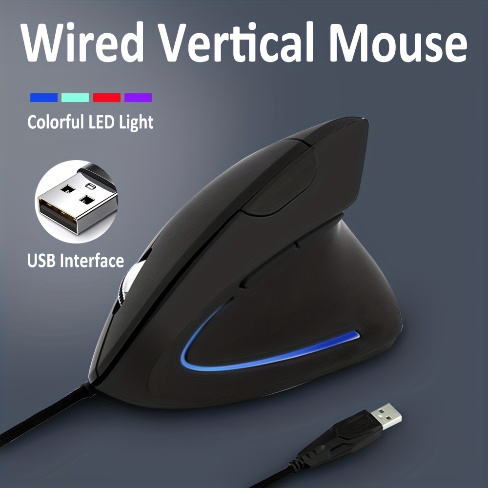 Hxsj Mouse Ergonomico Wireless Mouse Verticale Ricaricabile - Temu  Switzerland