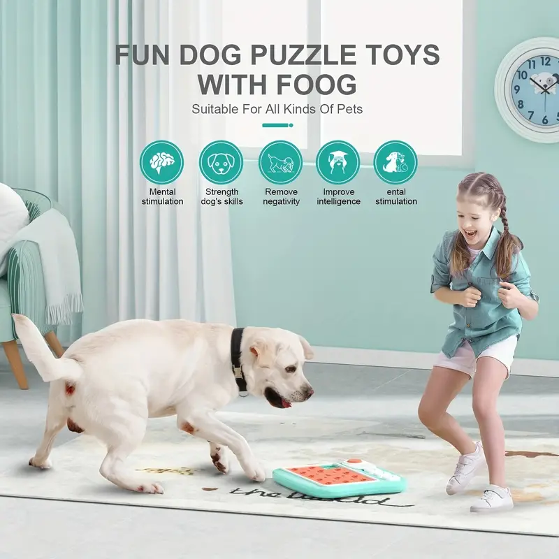 Dog Puzzle Toys,Interactive Dog Toys,Dog Treat Puzzle for IQ