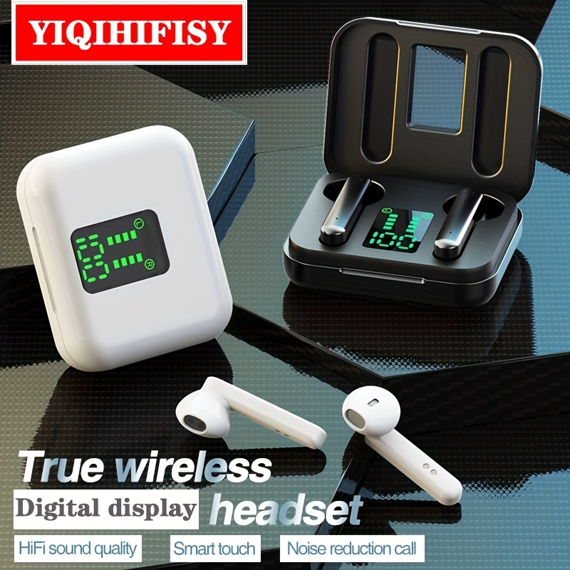 Nuevos Mini Audífonos Inalámbricos Bluetooth 5.0 Deportivos Estéreo  Impermeables Auriculares Invisibles Táctiles