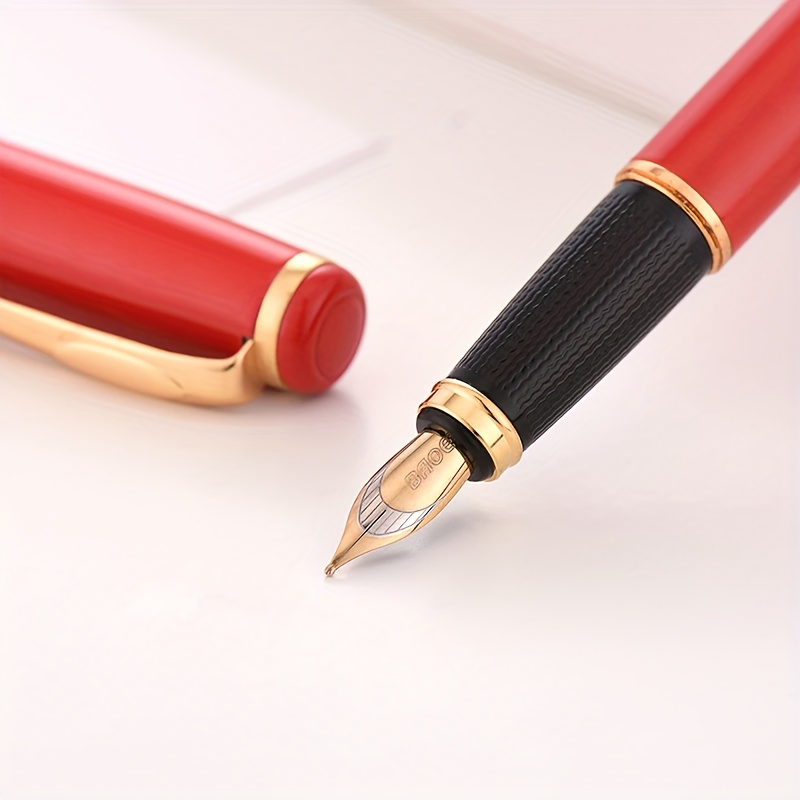 Jinhao – stylo plume requin, corps de couleur transparente, pointe Fine en  acier inoxydable, pour l'écriture au bureau et à l'école
