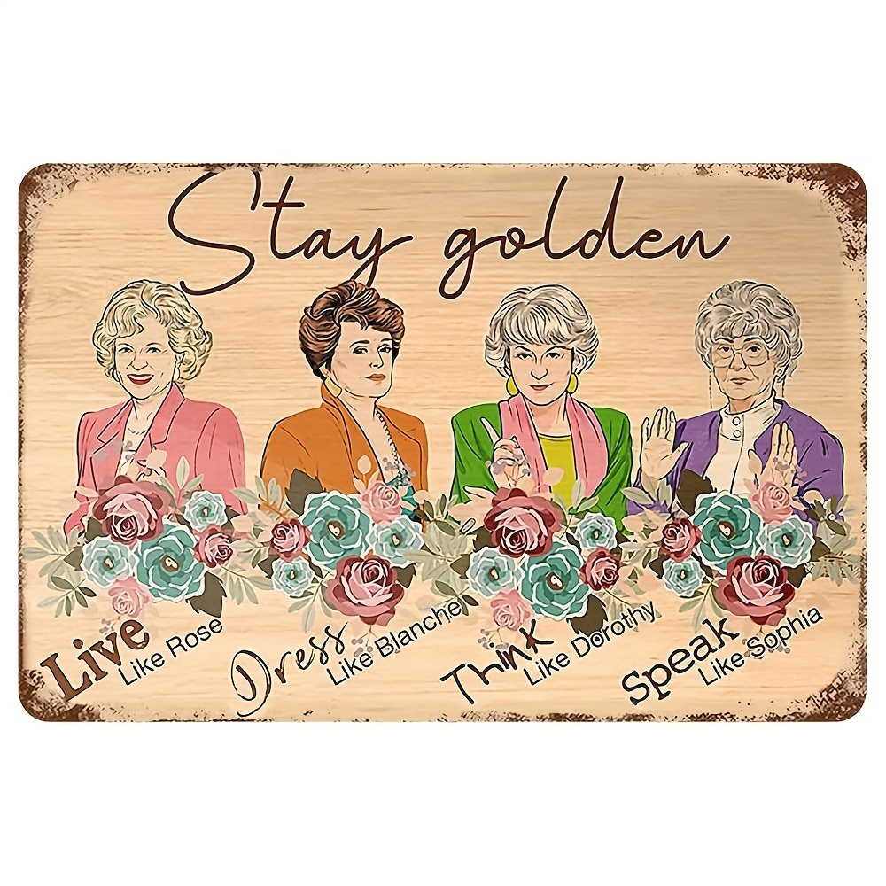 Blanche - Golden Girls - Badge Reel