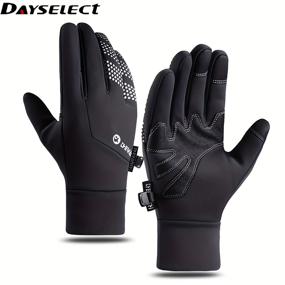 Windproof Cycling Gloves For Autumn And Winter Outdoor - Temu