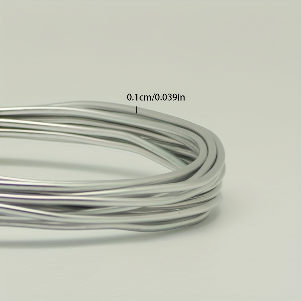 Bag Color Aluminum Oxide Wire Aluminum Wire String Wire Diy - Temu