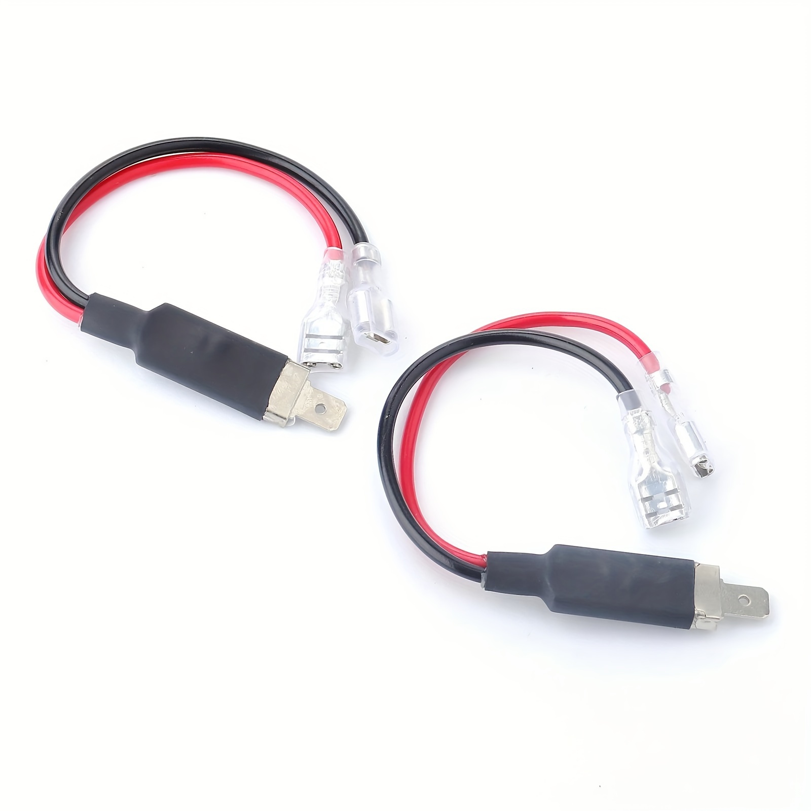  H1 LED Conversion Cable, 2pcs Conversion Wiring Connector Cable  Holder Adapter for LED Headlight Bulbs : Automotive