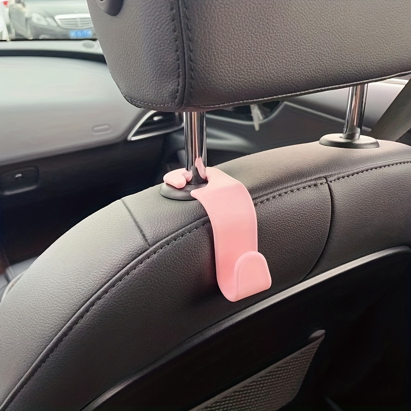 Universal Autositz Rückenlehne Kopfstütze Doppelhaken für Tasche