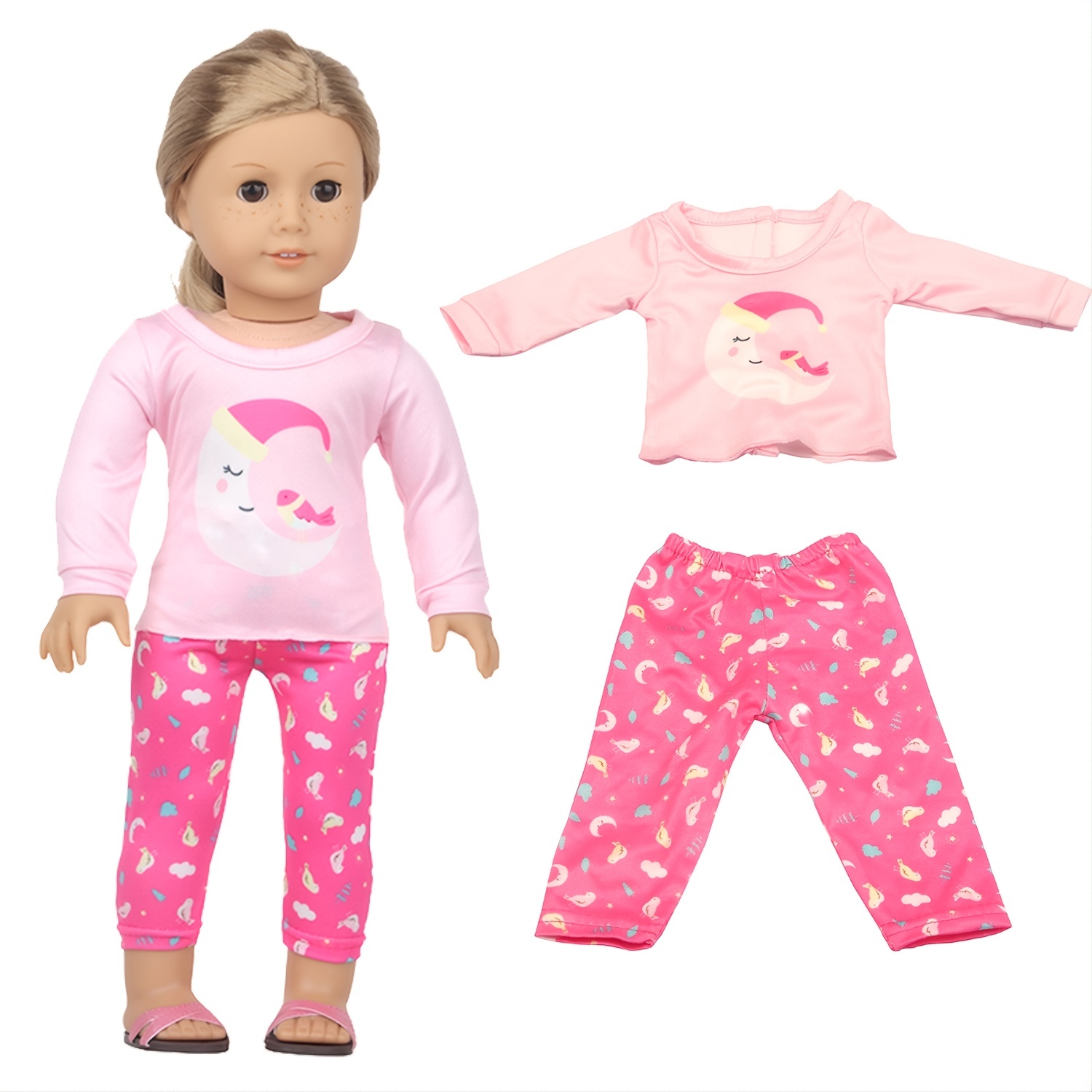Girl Doll Pajamas Suitable American Dolls Dolls Generation - Temu
