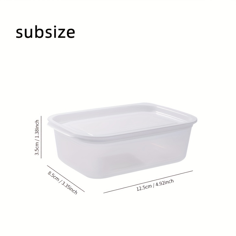 1pc Refrigerator Side Door Storage Box, Food Classification