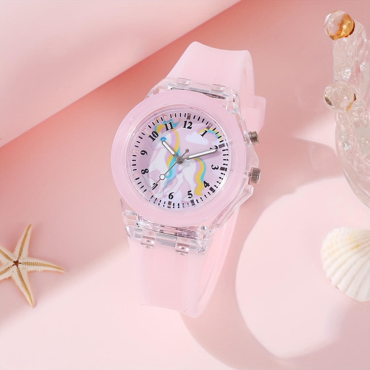 Light watch for girls hot sale