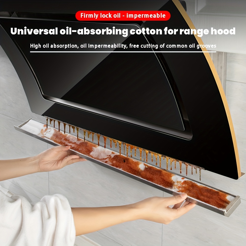 Disposable Kitchen Hood Oil Filter Paper Range Hood Filters - Temu