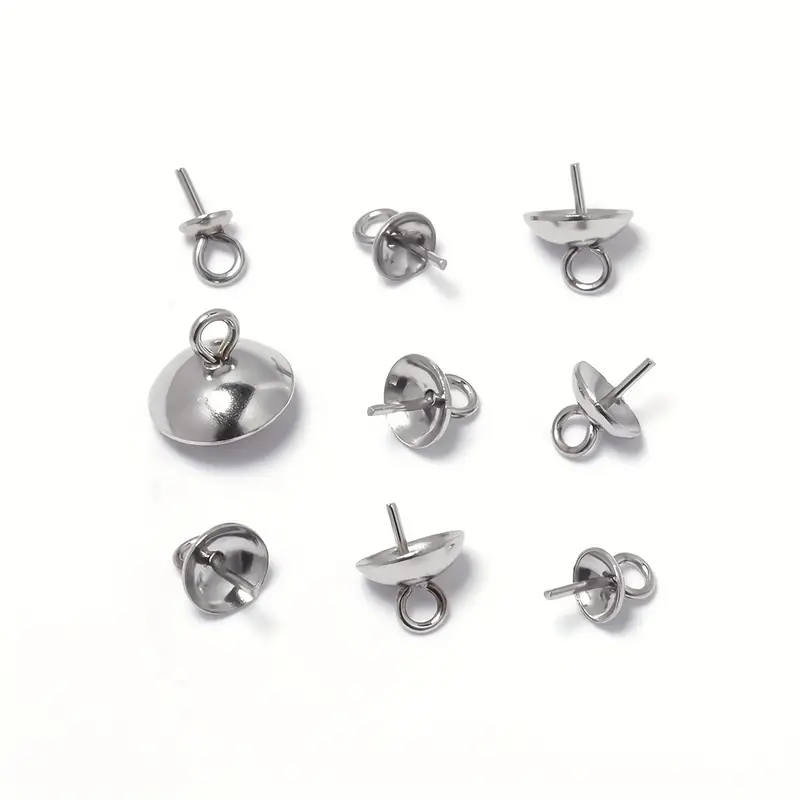 Cup & Peg Bails for Pendants - DIY Jewelry