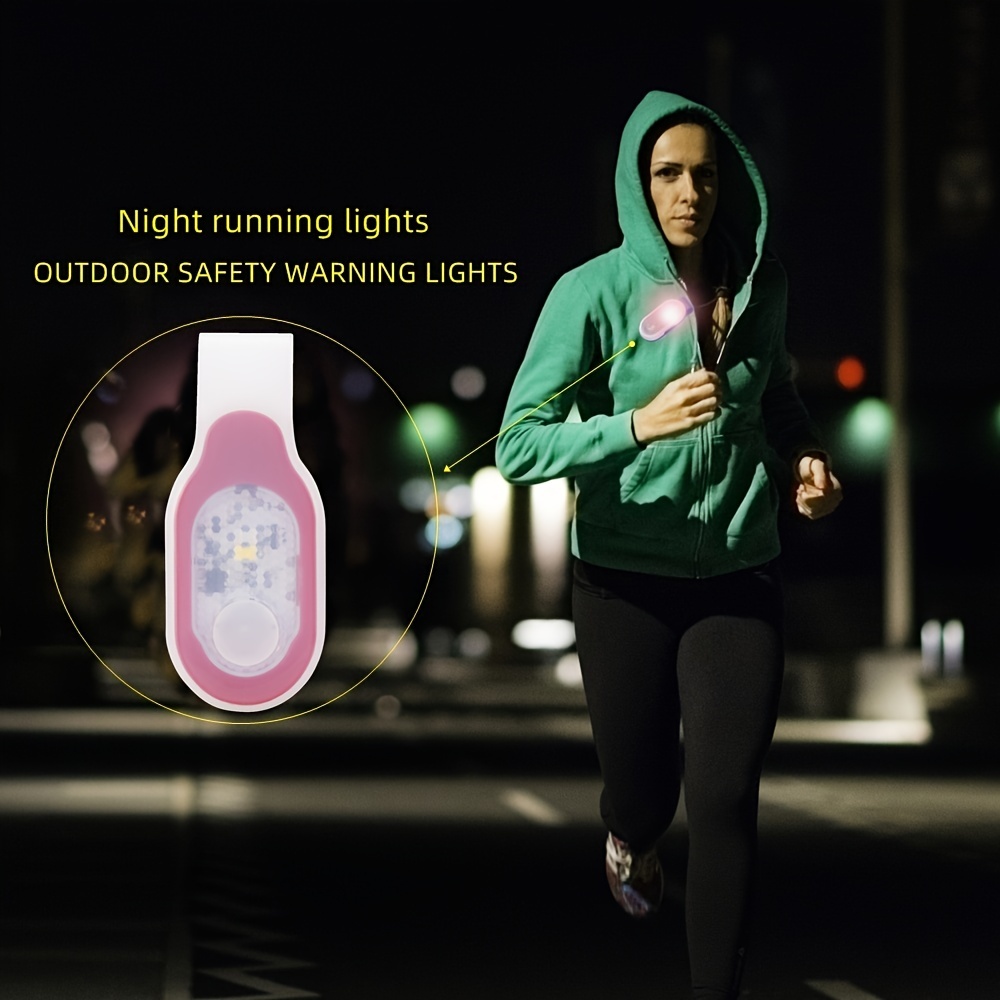 Clip on Flashlight, Running Light for Runners Rechargeable Safety Lights  for Walking at Night Hands Free Flashlight Portable LED Work Light Warning