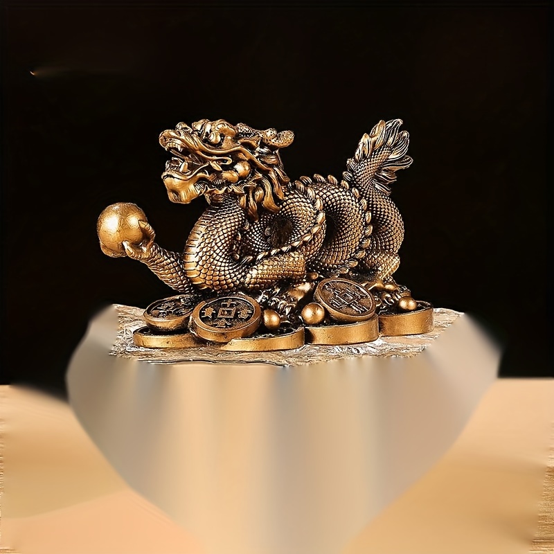 Moneda de La Fortuna china de la suerte, monedas chinas de Oriente antiguo,  Feng Shui con