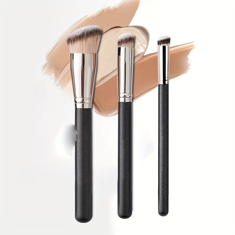 Pro Makeup Foundation Brushes Concealer Brush Under Eye Mini - Temu
