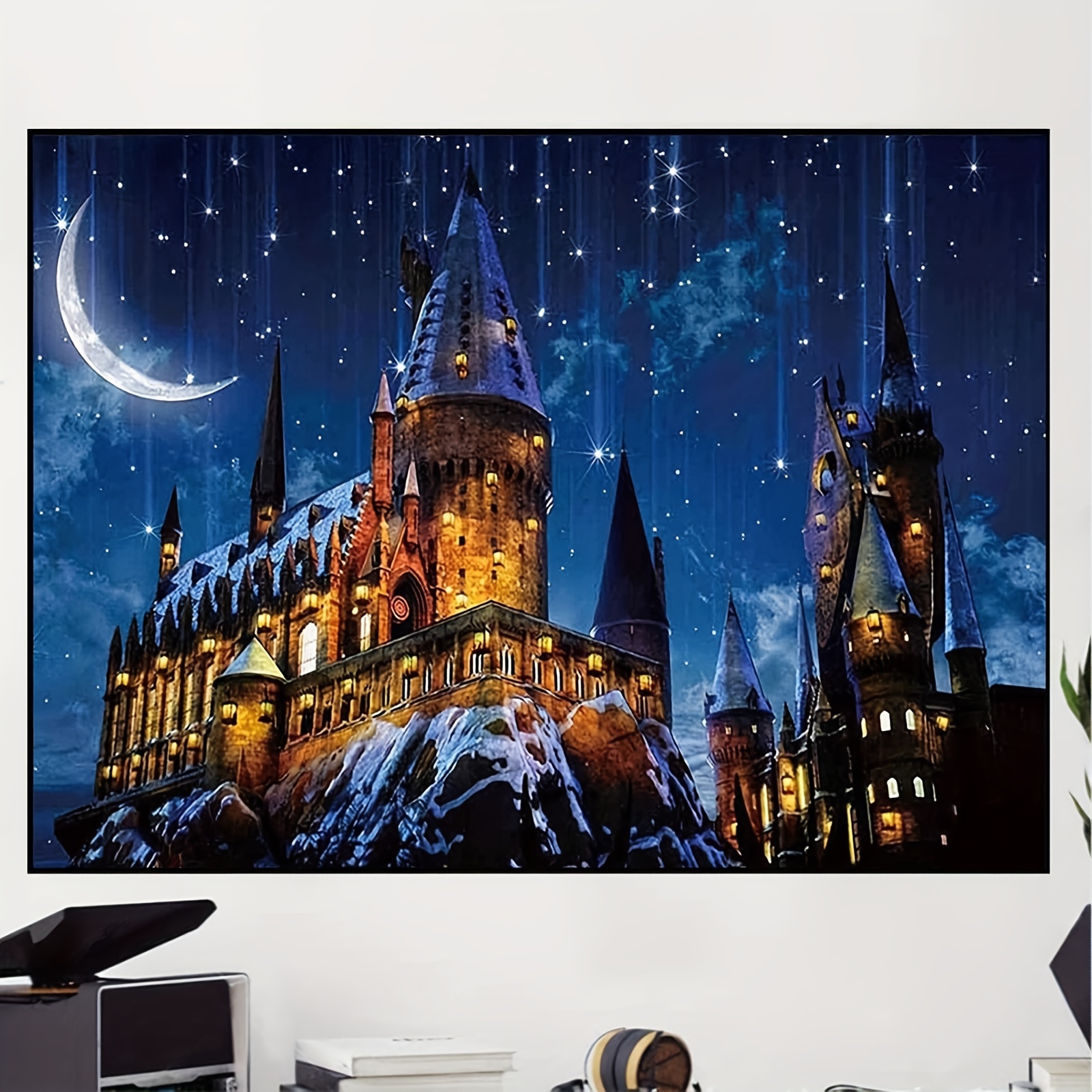 DIY 5D Diamond Painting Kits Harry Potter Hogwarts Film Gift 30x40cm  Embroidery Mosaic Home Decoration Handmade Gifts