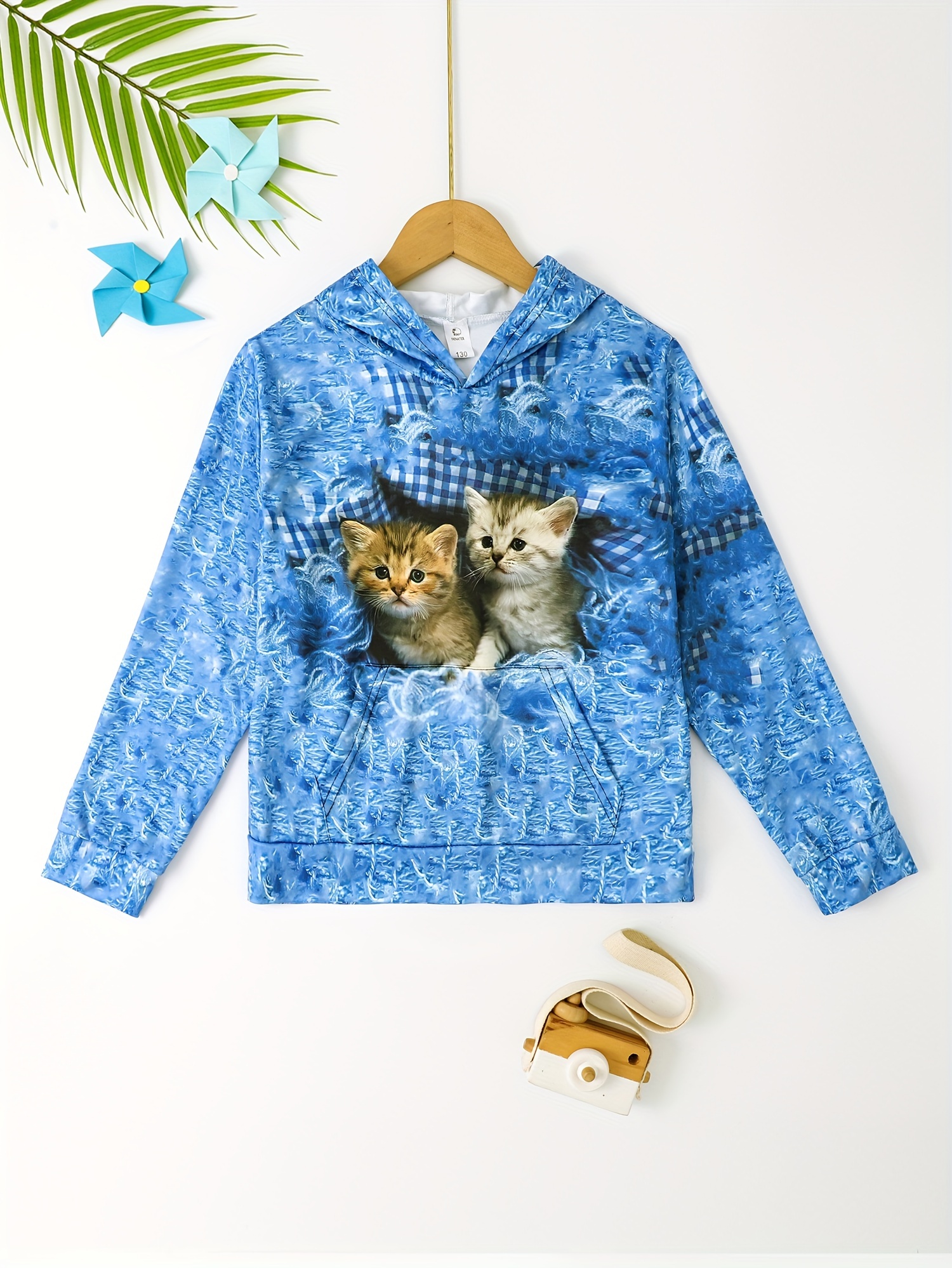 Tie dye hot sale cat sweatshirt