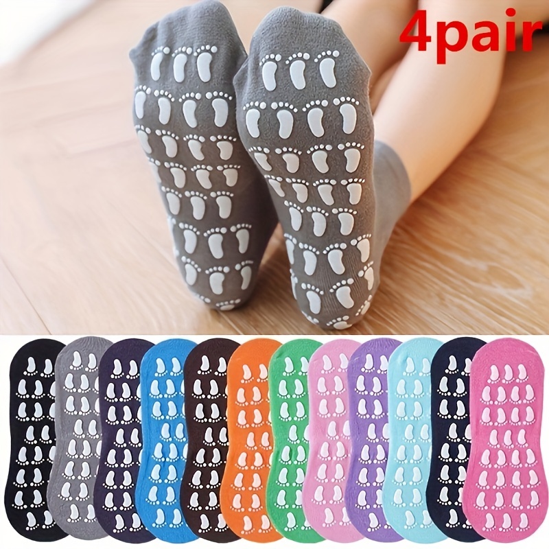 Socks With Grippers For Women - Temu