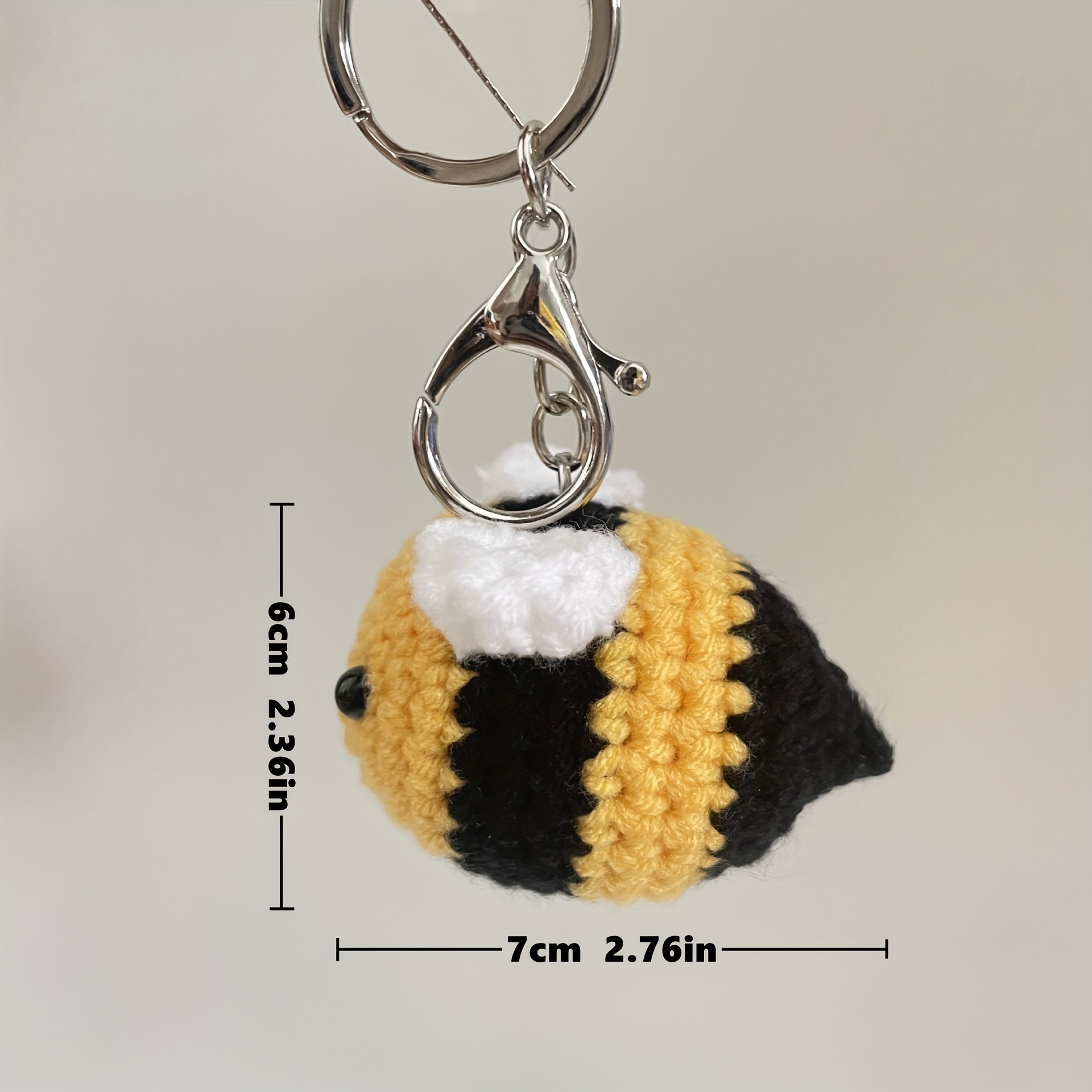 Personalised Black Cat and Bee Charms Beaded Keychain, Goody Bag Filler,  Bundle, Bulk, Set of 5, Cute Party Favour and Gift, Custom Name 