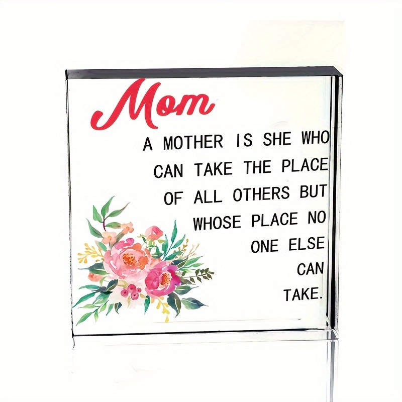 Mother, Gift from Son or Daughter for Mom on Mother's Day, Picture