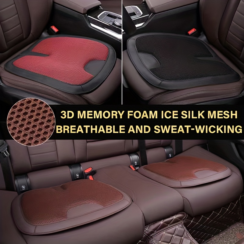 Car Heated Seat Cushion  Comfort Memory Foam Seat Cushion for Car